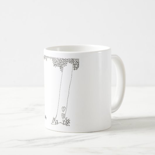 Mug Donner l'arbre (Devant droit)