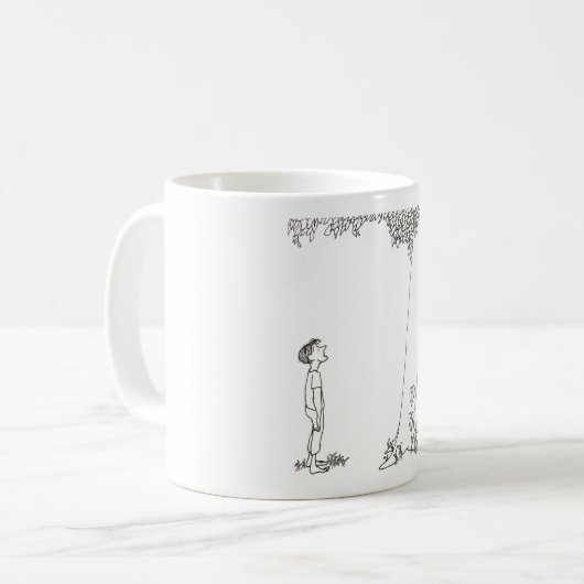 Mug Donner l'arbre (Devant gauche)