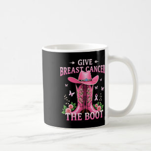 Mug Donner Le Cancer Du Sein L'Initiale Cowgirl Cancer