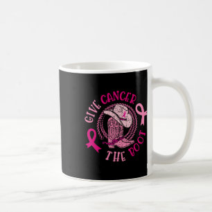 Mug Donner Le Cancer Du Sein L'Initiale Cowgirl Cancer
