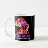 Mug Donner pour gagner la journée internationale des f (Gauche)