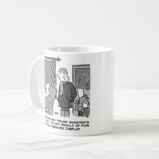 Mug Donner un feu d'artifice afficher une Mlle (Devant gauche)