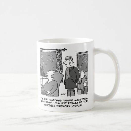 Mug Donner un feu d'artifice afficher une Mlle (Droite)