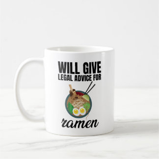 Mug Donnera Des Conseils Juridiques À Ramen