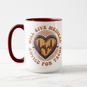 Mug Donnera des conseils médicaux pour l'infirmière Ta