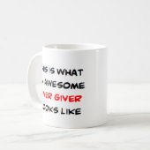 Mug donneur de foie, génial (Devant gauche)