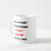 Mug donneur de rein, génial (Devant gauche)