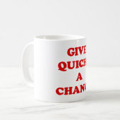 MUG DONNEZ À QUICHE UNE OCCASION (Devant gauche)