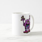 Mug Donnez-juste moi le café… Monstre (Devant droit)