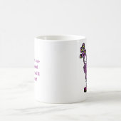 Mug Donnez-juste moi le café… Monstre (Centre)