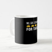 Mug Donnez l'avis juridique pour la nourriture de (Devant gauche)