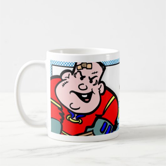 Mug Donnez le sang ! Jouez à l'hockey ! (Gauche)