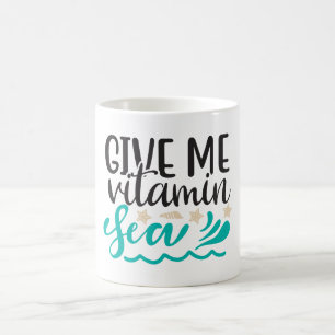 Mug Donnez-moi la mer vitaminée