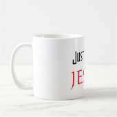 Mug Donnez-moi simplement JÉSUS (Gauche)