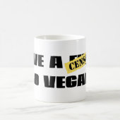 Mug Donnez un F*ck vont végétalien (Centre)
