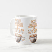 Mug Donnez une tasse sur commande (Devant gauche)
