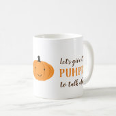 Mug Donnons-leur un Citrouille pour parler d'Halloween (Devant droit)