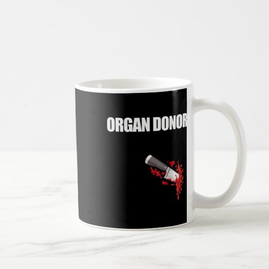 Mug Donor Fun Bloody Wound Kidney Mème sur le dos 4 (Droite)