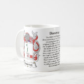Mug Donovan, l'histoire, la signification et la crête (Devant gauche)