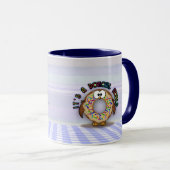 Mug donowl paillettes - (Devant droit)