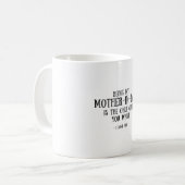 Mug Dons Amusants, Cadeaux Mère En Droit (Devant gauche)