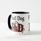 Mug Dons de chien de volley-ball (Devant gauche)