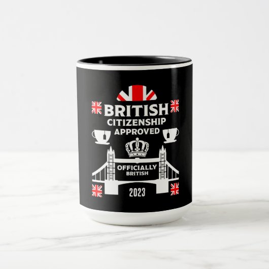 Mug Dons de citoyenneté britannique (Centre)