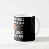 Mug Dons de Funny Banjo Player| Louvain de bluegrass (Devant droit)