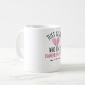 Mug Dons de l'aube de la peinture de diamant| Peintre  (Devant gauche)