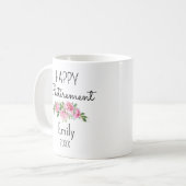 Mug Dons De Retraite Pour Les Femmes Infirmière (Devant gauche)