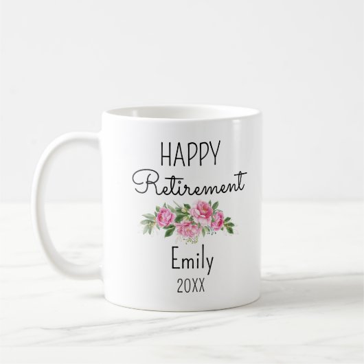 Mug Dons De Retraite Pour Les Femmes Infirmière (Gauche)