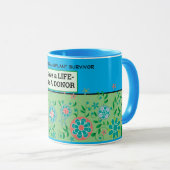 Mug Dons de transplantation personnalisable Café flora (Devant droit)