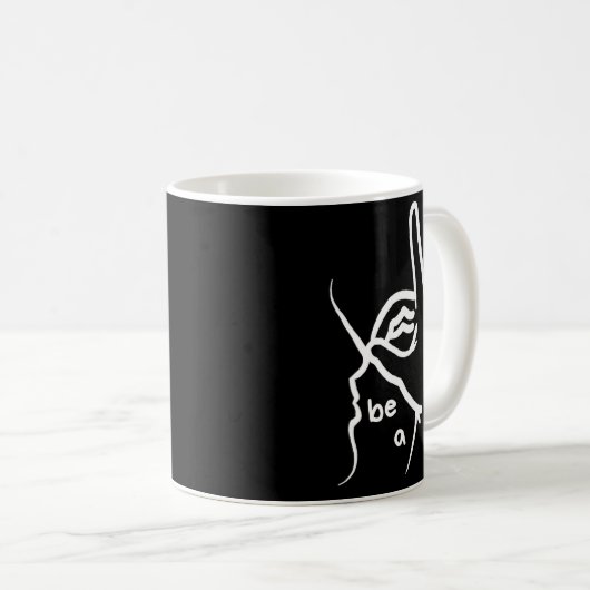 Mug Dont Be A D K In Asl (Devant droit)