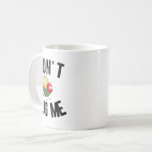 Mug Don't Bug Me Funny Introvert Quote Saying Meme (Devant gauche)