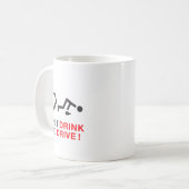 Mug Don't Drink And Drive! Funny Wheelchair Drinking  (Devant gauche)