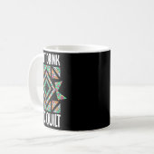 Mug Dont Drink And Quilt Quilting Knitting Sewing Cro  (Devant gauche)