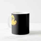 Mug Dont Duck With Me, Rubber Ducky Funny Cool De Mème (Devant gauche)
