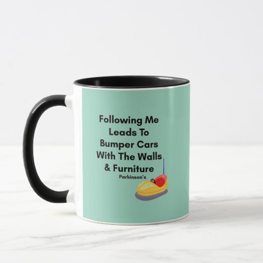 Mug Don't Follow Me - Bumper Cars (Gauche)