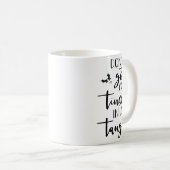 Mug Dont Get Your Tinsel In A Tangle - Funny Slogan (Devant droit)