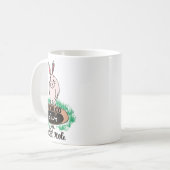 Mug Dont Go Down The Rabbit Hole Womens Red  (Devant gauche)