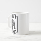 Mug Don't Ke Funny Bear _ Cute Superhero Bear Usa Gift (Devant gauche)