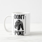Mug Don't Ke Funny Bear _ Cute Superhero Bear Usa Gift (Gauche)