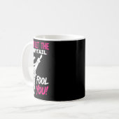 Mug Don't Let The Ponytail Fool You Karate Funny Karat (Devant gauche)