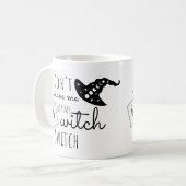 Mug Don't Make Me Flip My Witch Switch Halloween (Devant gauche)