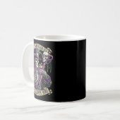 Mug Don't Make Me Go All Voodoo On You Skeleton Mardi (Devant gauche)