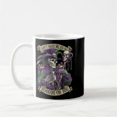 Mug Don't Make Me Go All Voodoo On You Skeleton Mardi (Gauche)