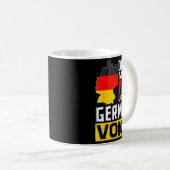Mug Dont Make Me Use My German Voice Germany Deutsc (Devant droit)