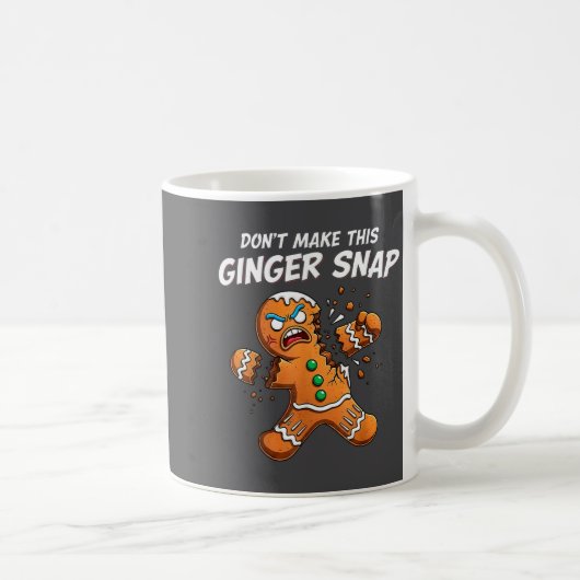 Mug Don't Make This Ginger Snap Baker Gingerbread Chri (Droite)