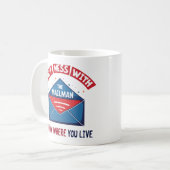 Mug Dont Mess avec l'Humour Mailman (Devant gauche)
