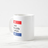 Mug Don't Mess With Grandpa Texas Dad Granddad Grandfa (Devant gauche)